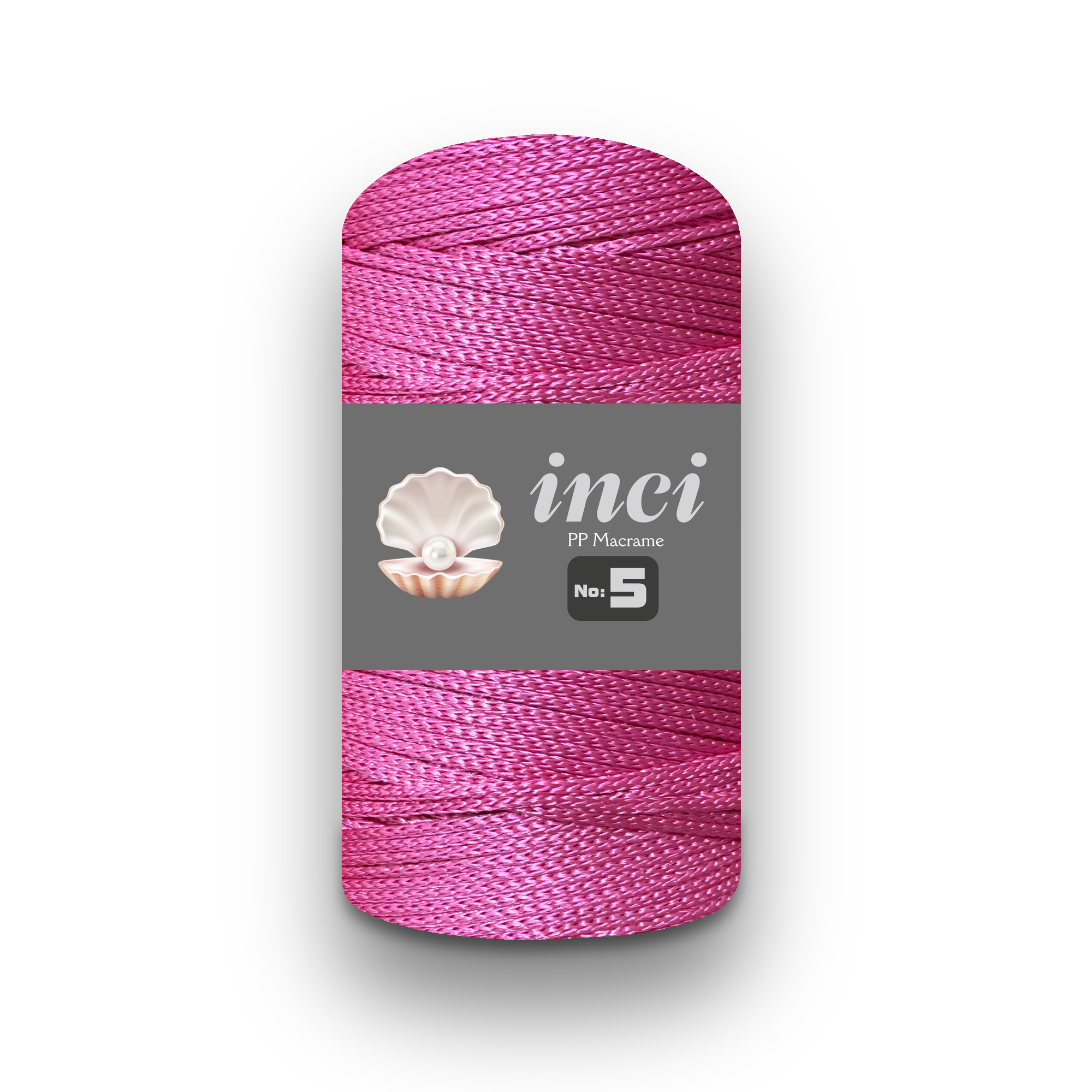 İnci  PP Makrame 5 – Fuşya – 1538