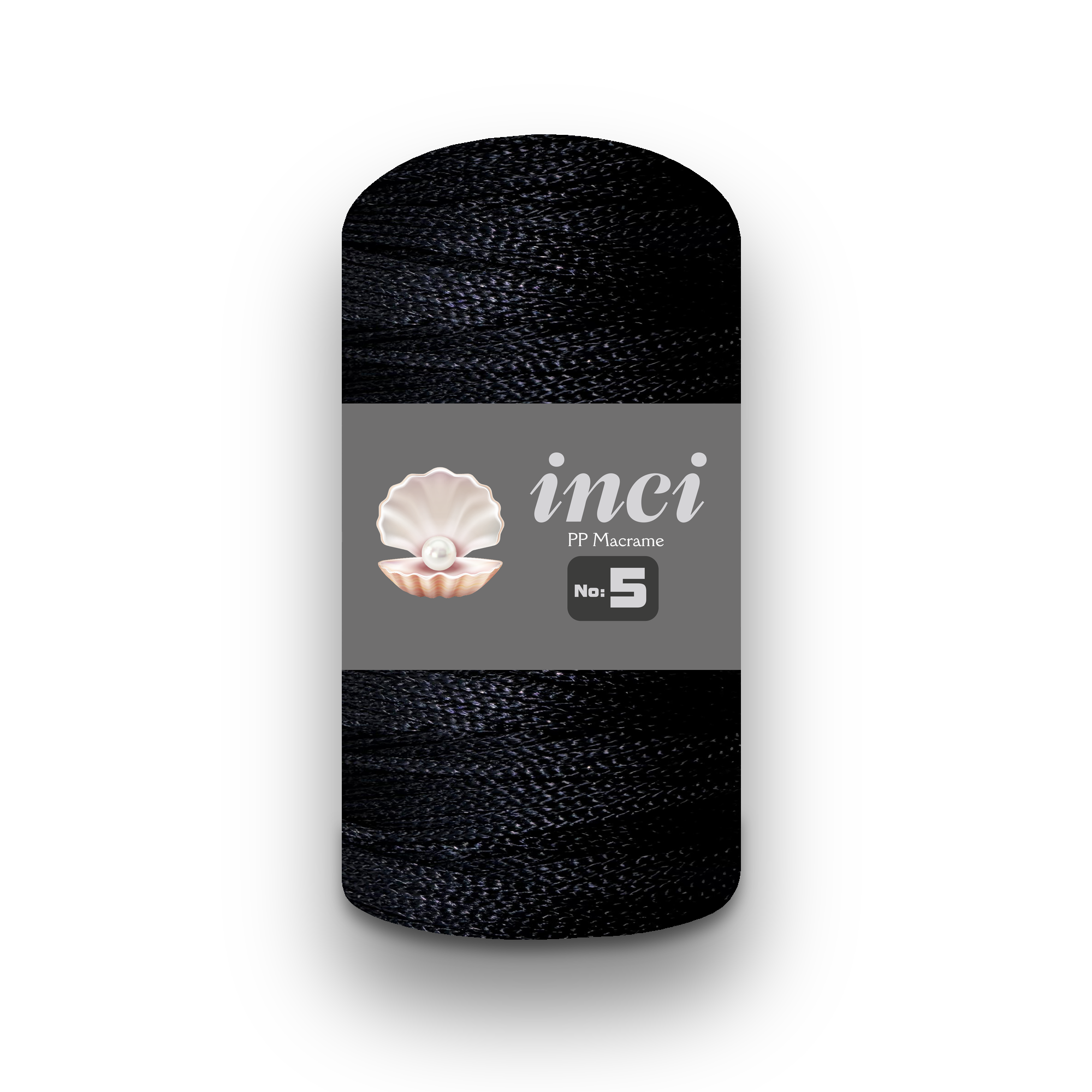 İnci  PP Makrame 5 – Siyah – 121