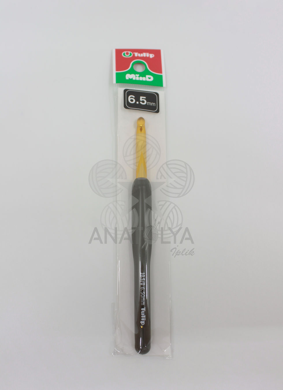 Tulip Mind 6.5 mm Ergonomik Örgü Tığı – ergonomik ve uzun ömürlü.