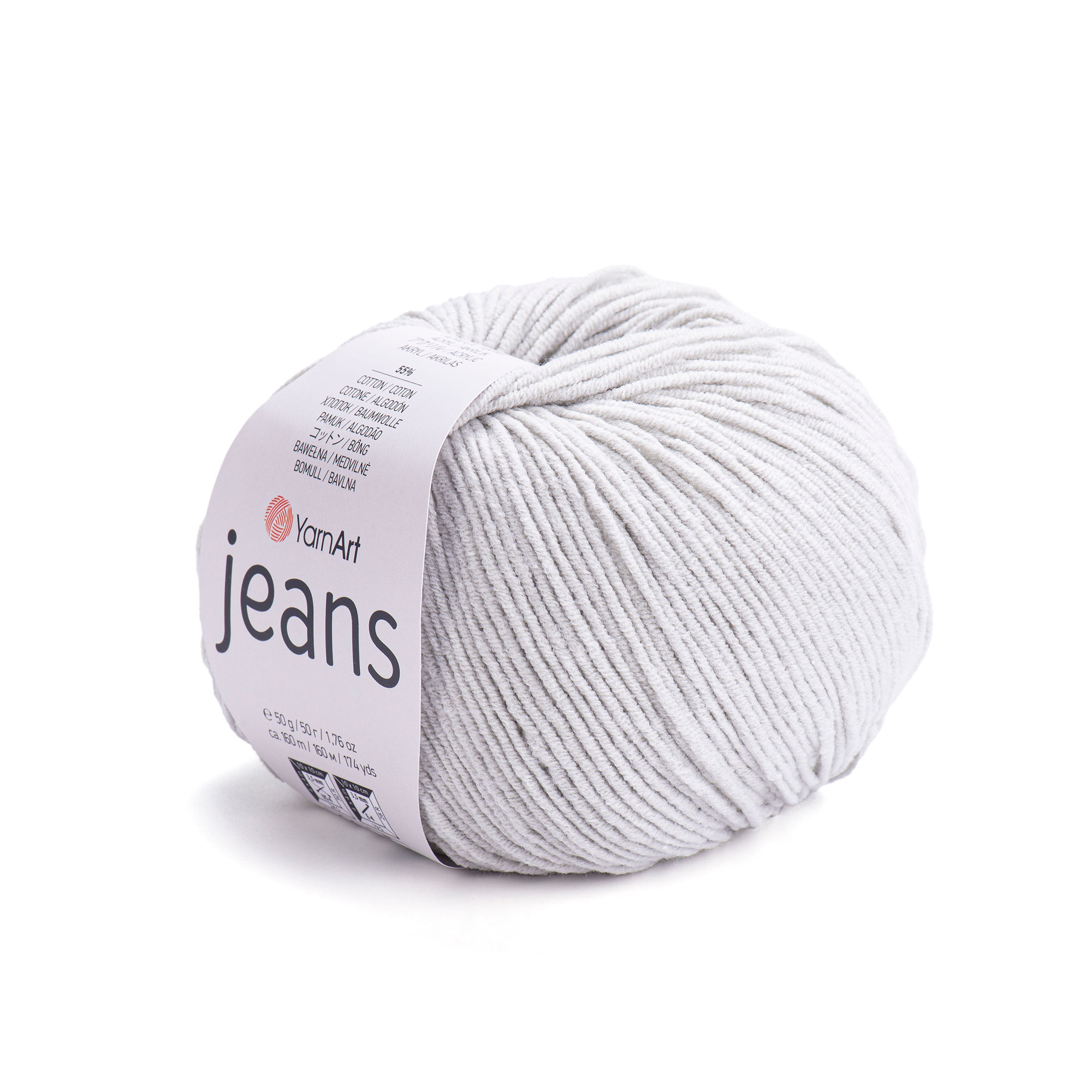 YarnArt Jeans - Açık Gri - 49