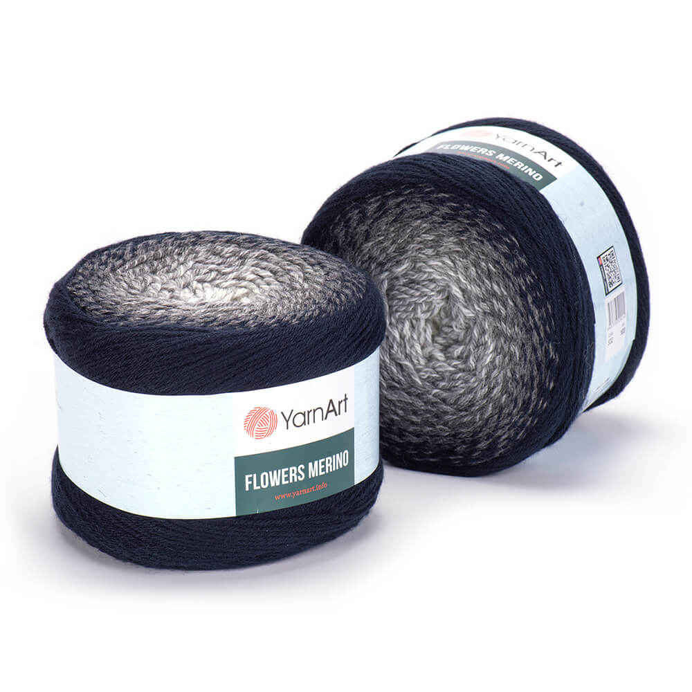 YarnArt Flowers Merino 532 ebruli el örgü ipi