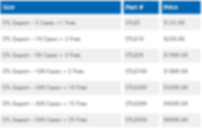 STL export price list BlueSkyPlan