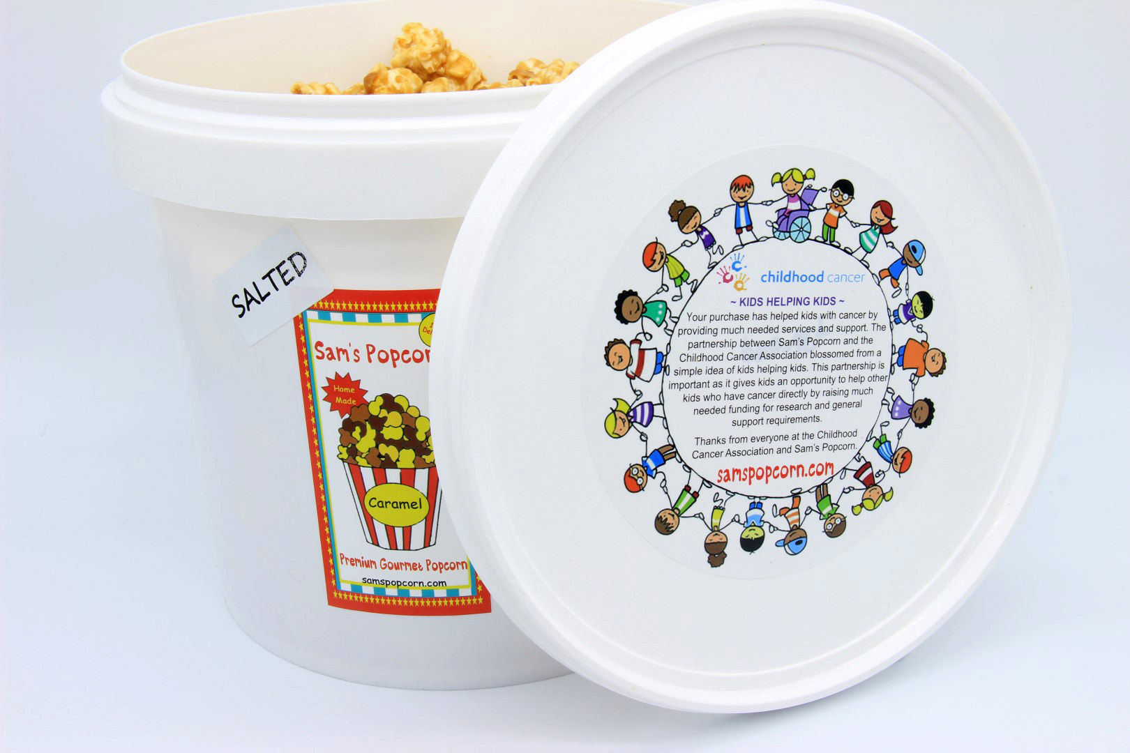 Salted Caramel Popcorn Pail (650g)