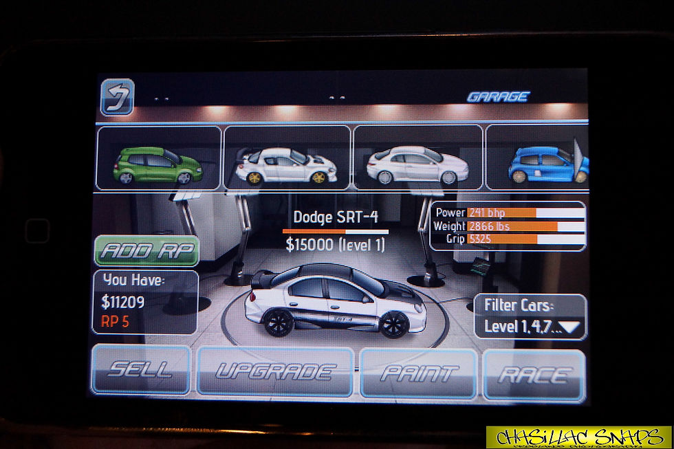 Drag Racing Video Game Feature