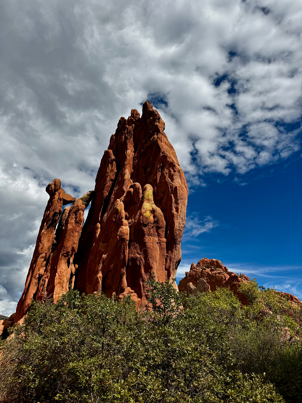 garden of the gods state park colorado rock formation photo and mountains