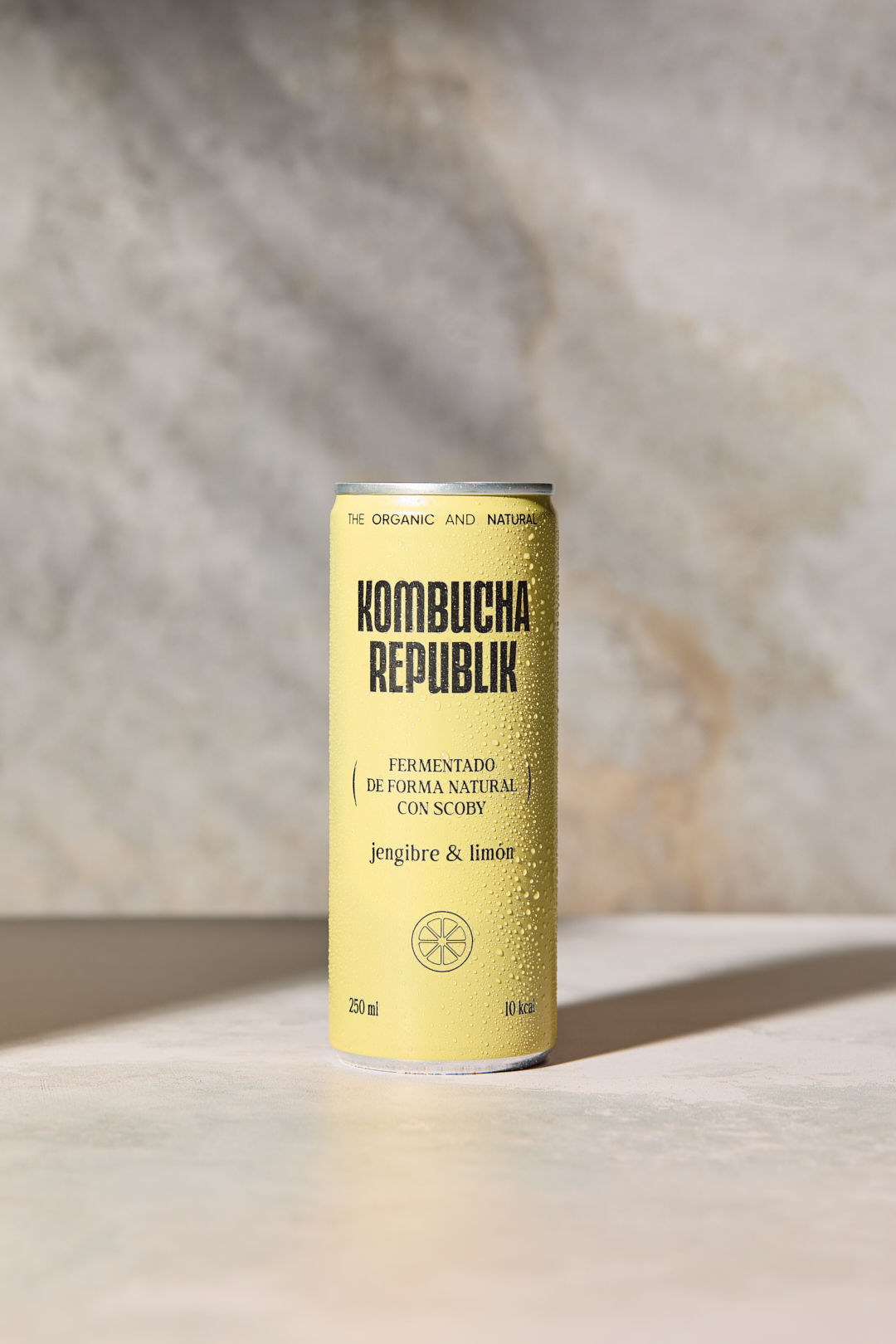 Estuche de 6 Kombucha Republik Jengibre & Limón
