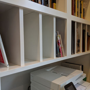 SEI Schiller, custom shelving, Fredericksburg, VA