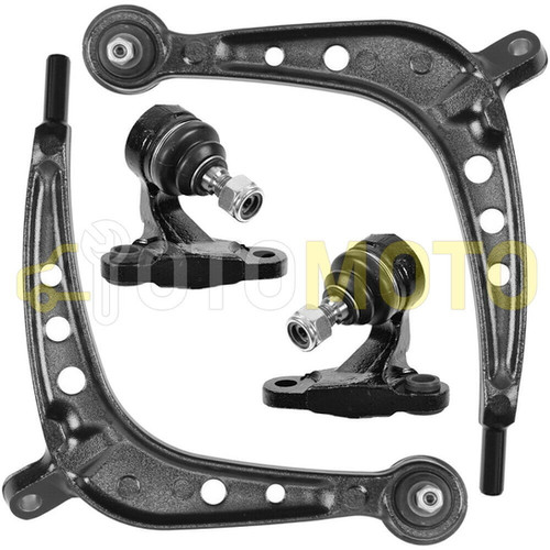 Kit Bras De Suspension Avant BMW Série 3 E46 316-330 - Triangle Rotule Biellette 4 Pièces