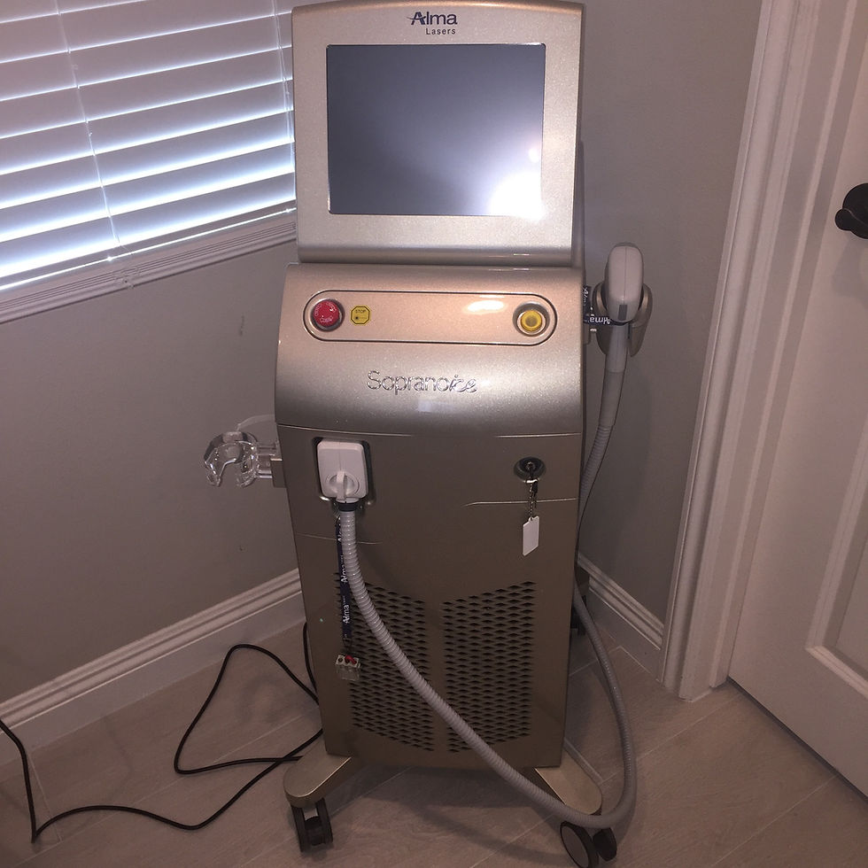 Alma Soprano Ice Laser with Hand piece | medi