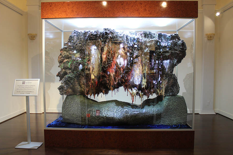 人類歷史中首創無法複製的藝術珍品韻雕之皇“一石橫嬌”世界首展