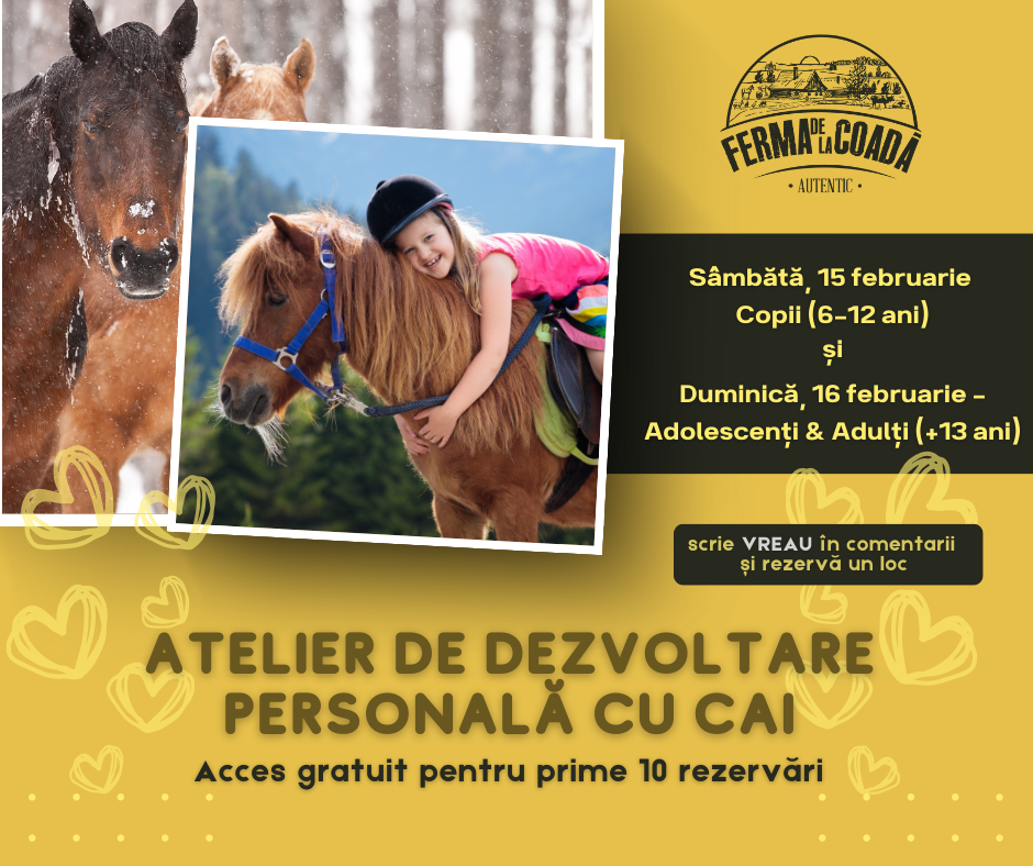 Week-end la Ferma cu caii