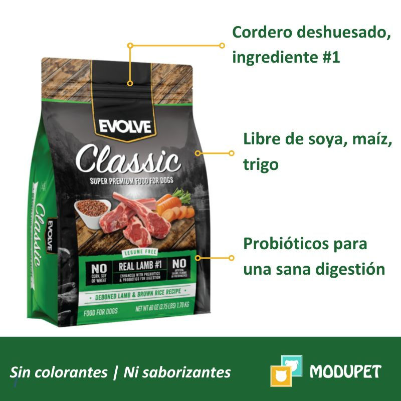 Miniatura: Evolve Dog Classic Cordero