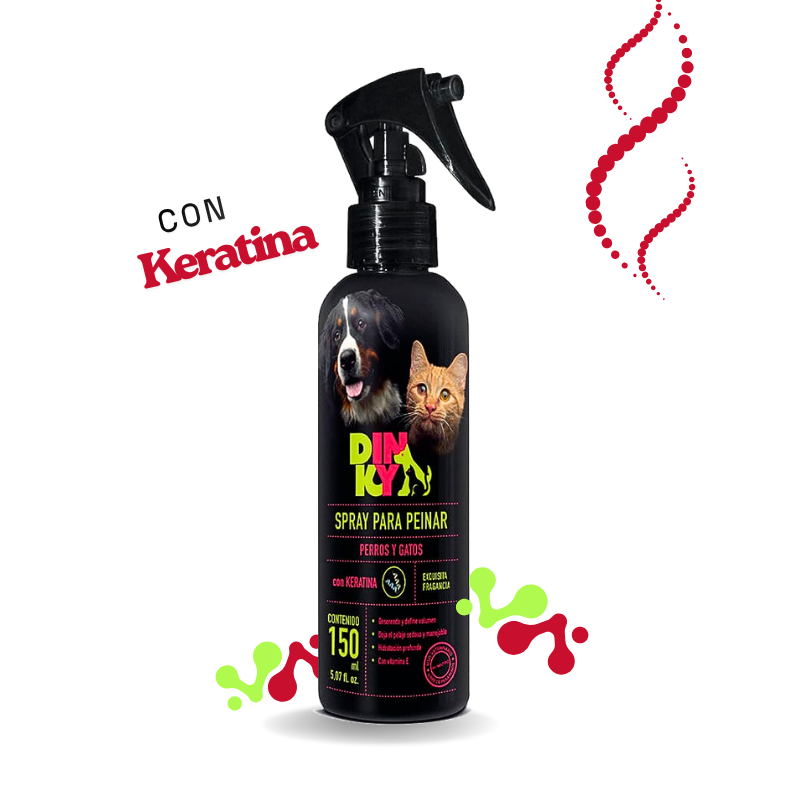 Dinky Spray Quita Nudos Con Keratina - 150ml