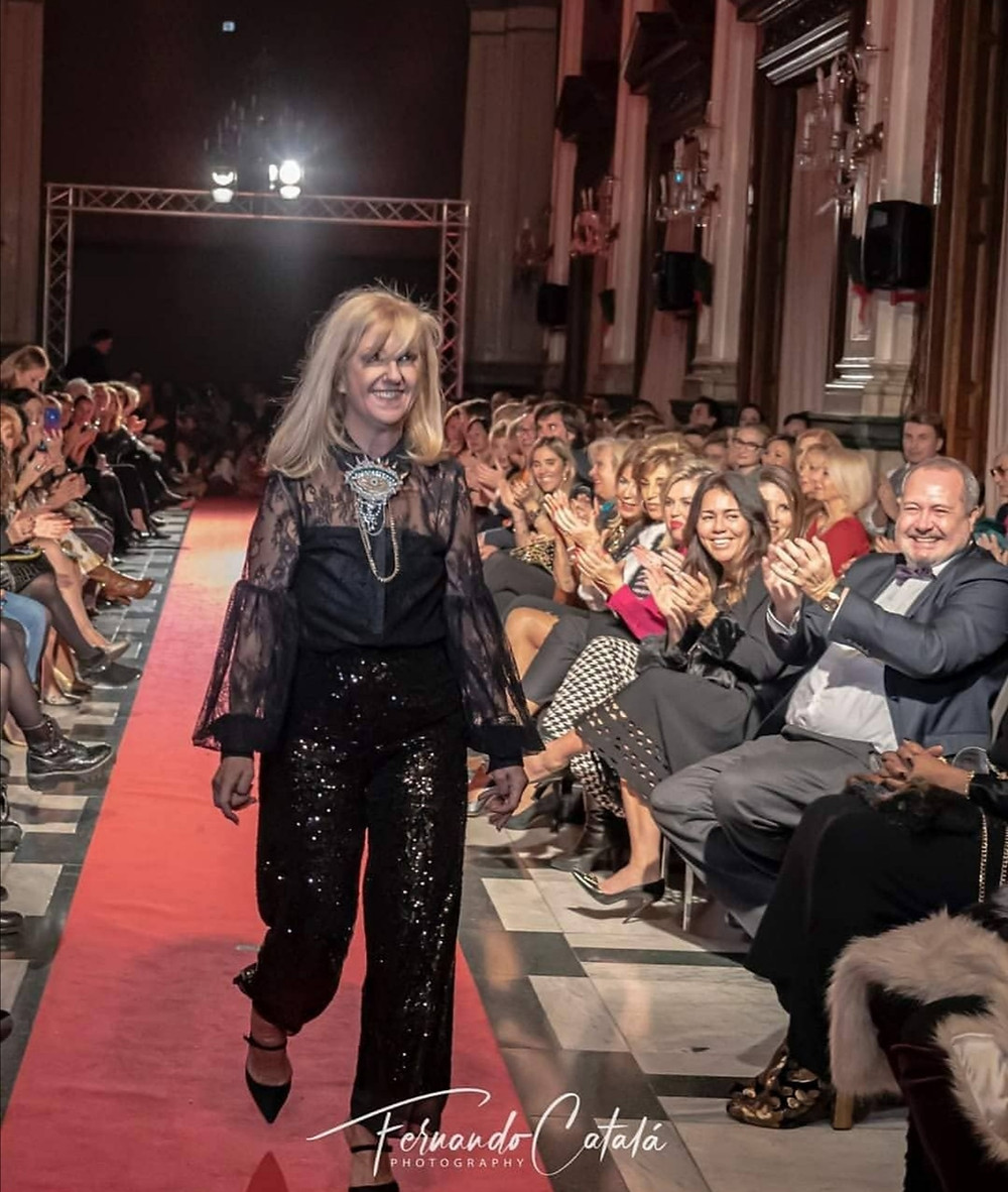 LUCIANA BRITO EN LA GALA BENÉFICA DE AFAV ORGANIZADA POR MARÍA ROSA FENOLLAR