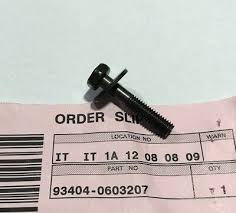 PARAFUSO HONDA 93404-0603207