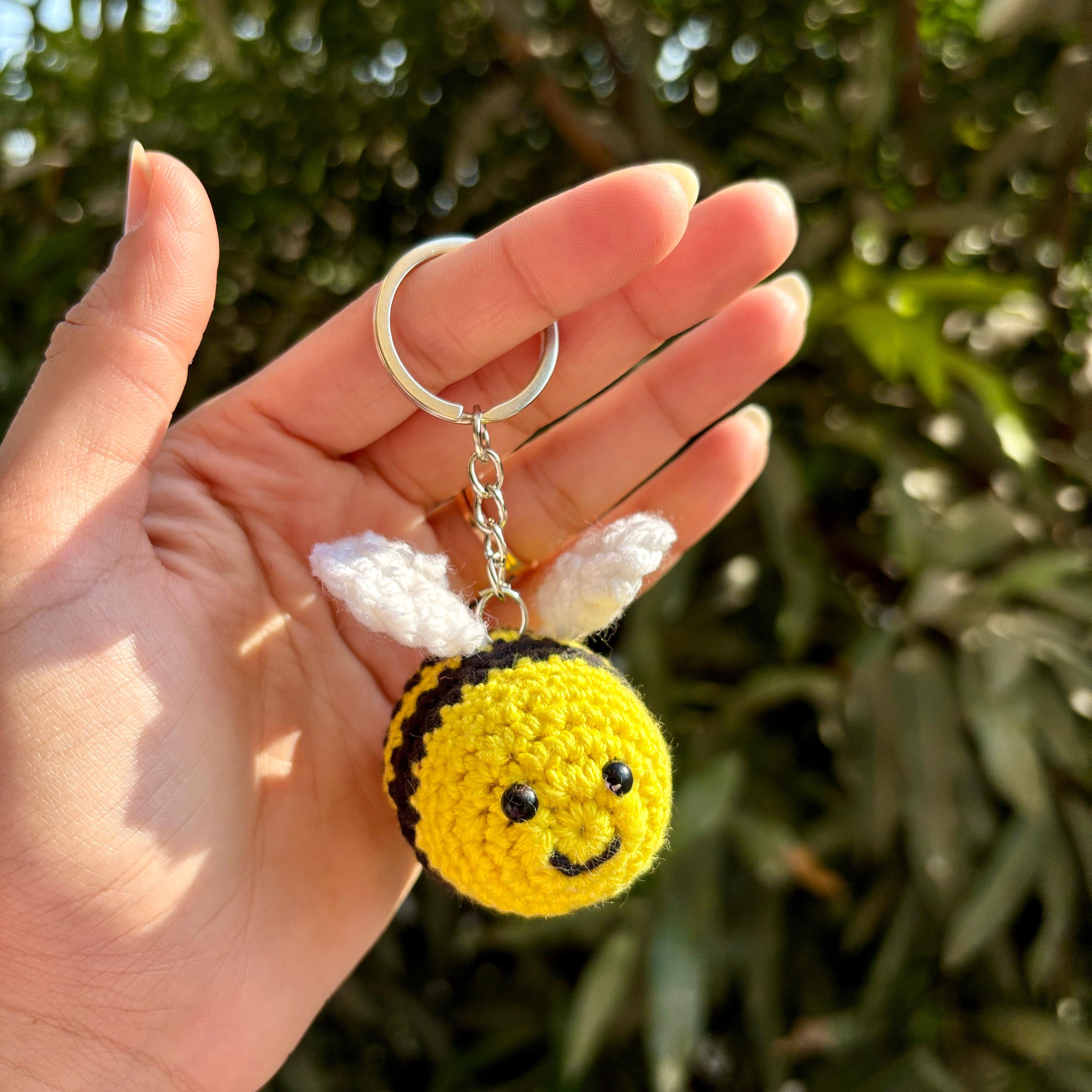 Honey Bee Keychain