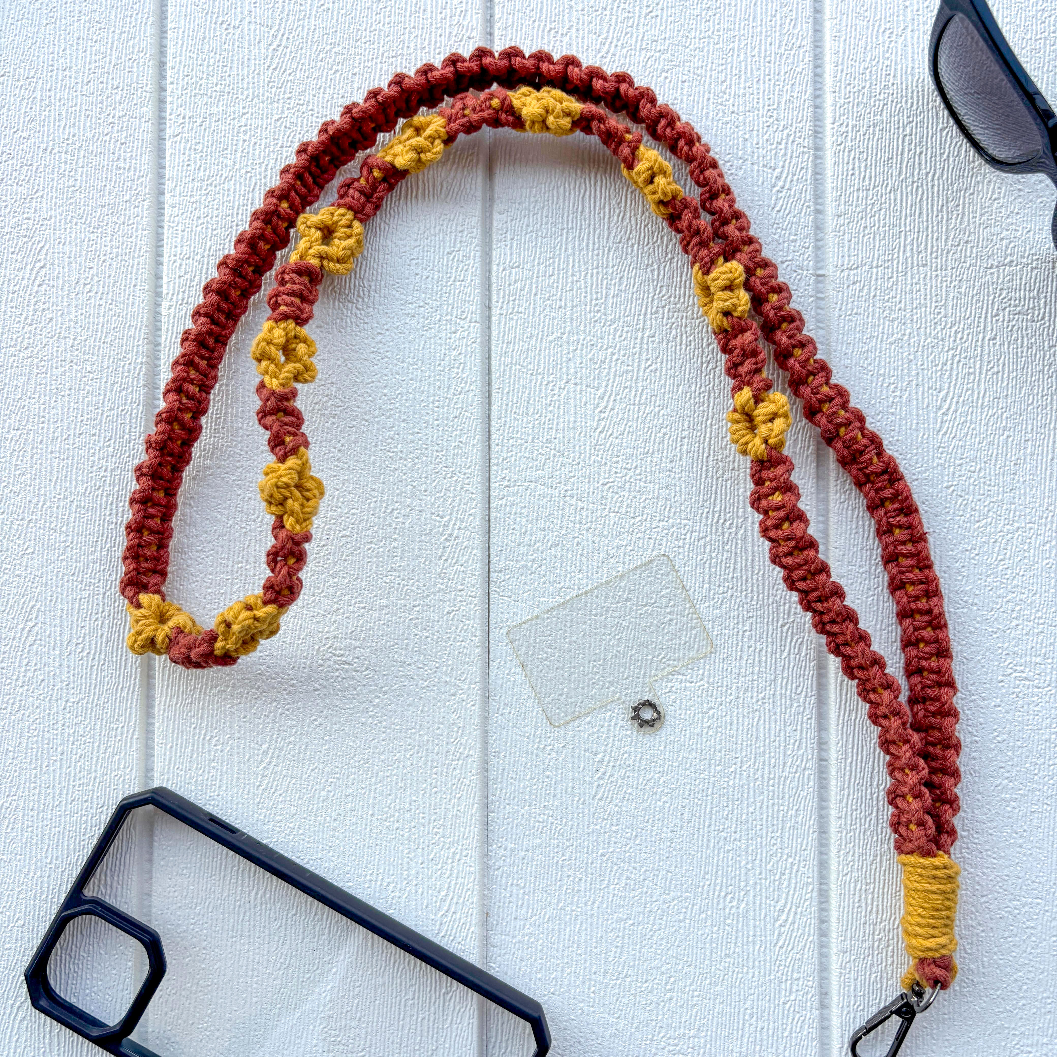 Hollow Flower Phone Sling