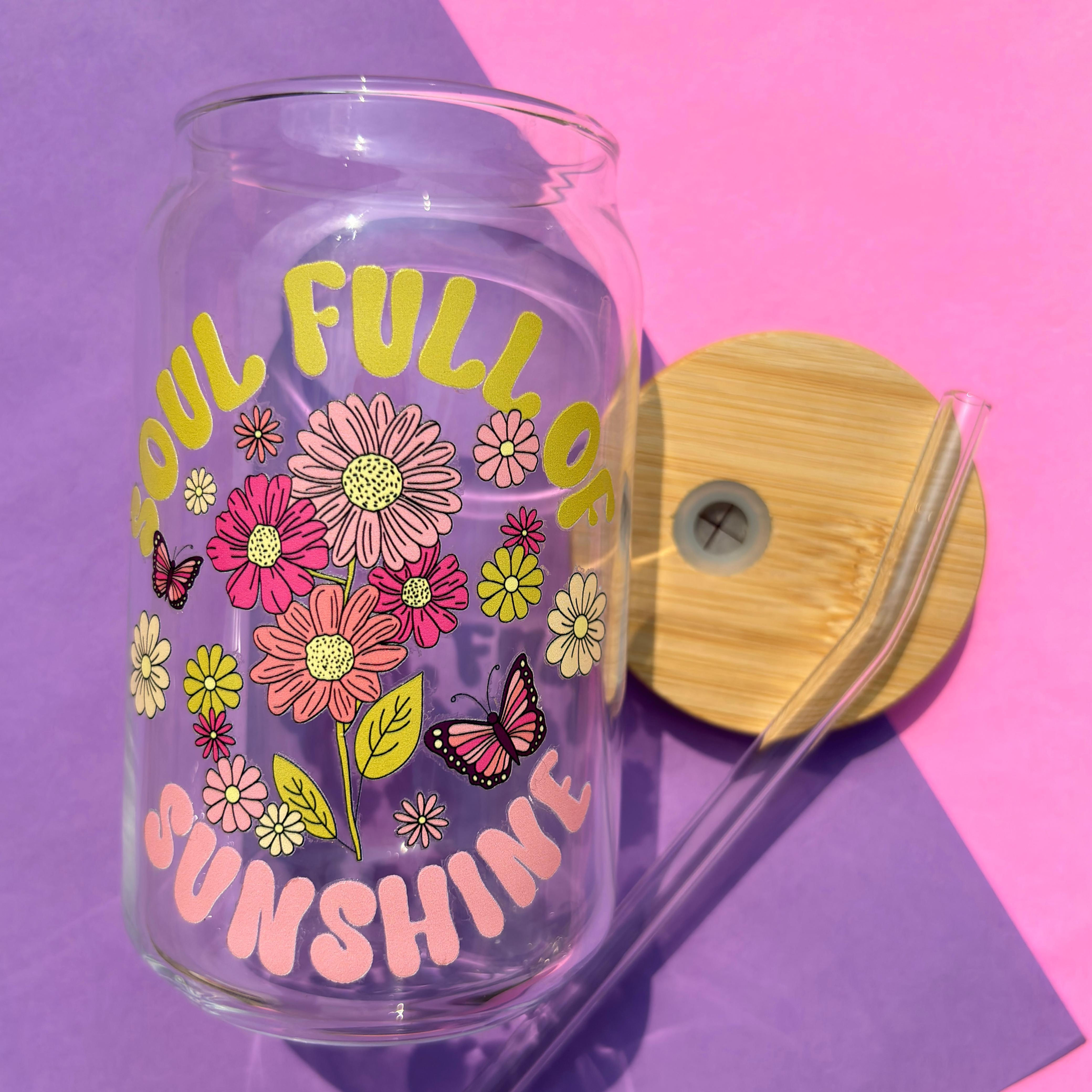 Soul Full Of Sunshine Can Glass