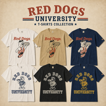 【万能Tシャツ】インパクト抜群のキャラプリントTシャツをご紹介｜Red Dogs
