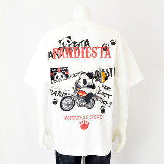 ホワイトバイク後ろ
