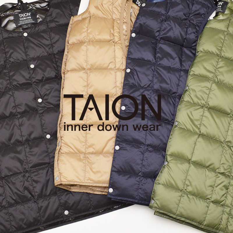 【TAION】保温性抜群!服の上にも下にも着れるダウンベストをご紹介!
