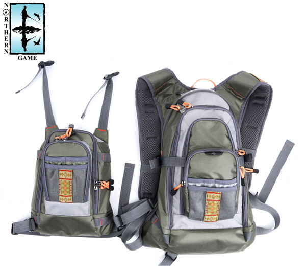 Thumbnail: Northern Game DUO Fishing Chest and Backpack Split