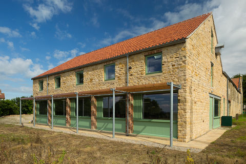 Inntravel Office at Whitwell on the Hill, designed by CSP Architects in York. 