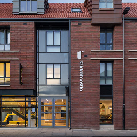 Student Castle Student Accommodation, designed by CSP Architects in York.