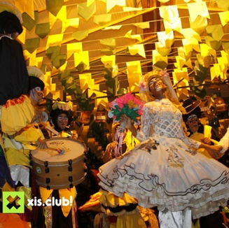 Release/ Histórico da Quadrilha Junina Mulambenbes em Pernas de Pau 