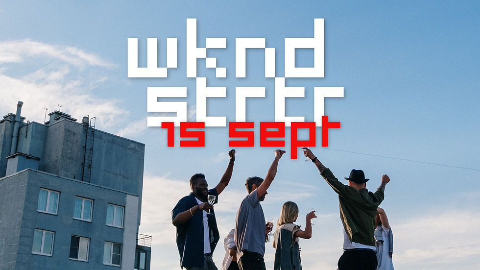 WKND STRTR 15 september