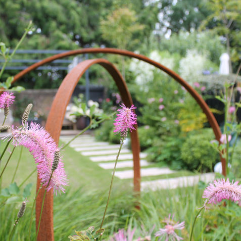 A small urban town garden - Tunbridge Wells
