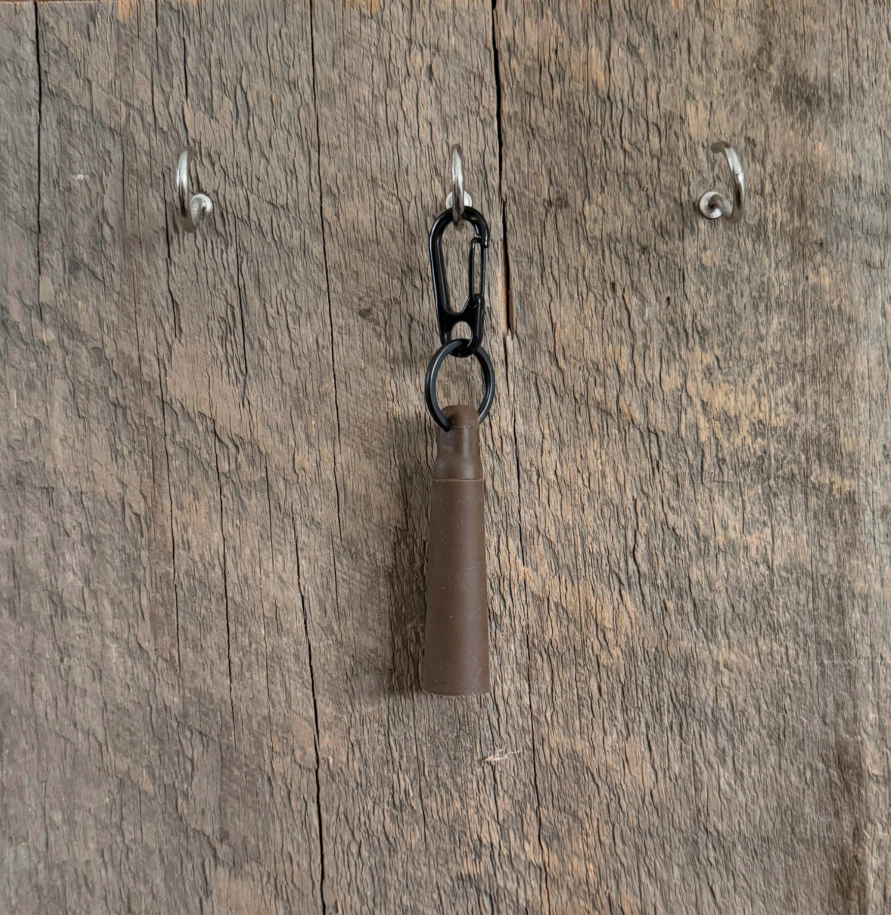 Carabiner and key ring attachment for Quick Draw magnetic tool holster