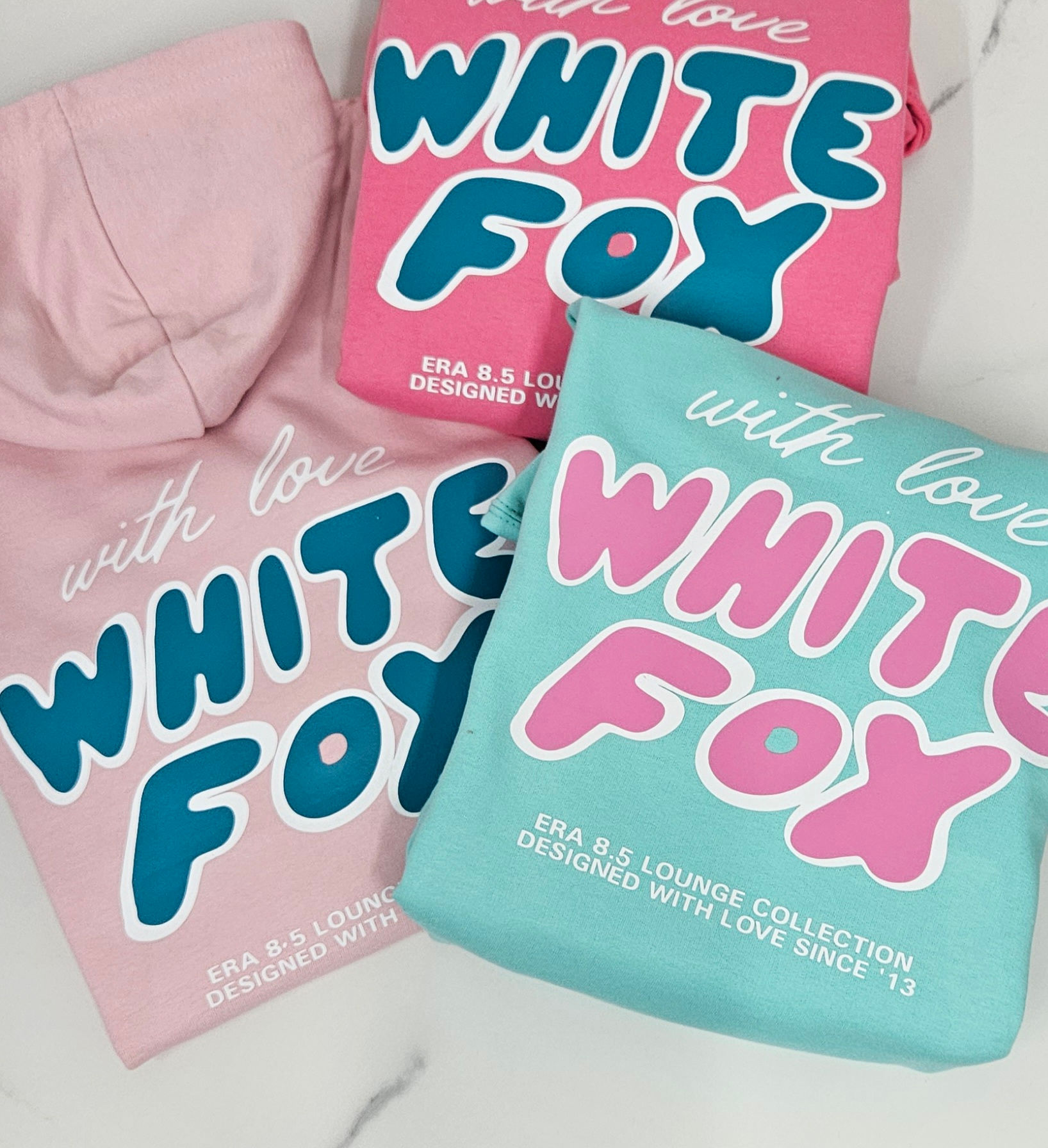 WF With Love Print Hoodie -Kids