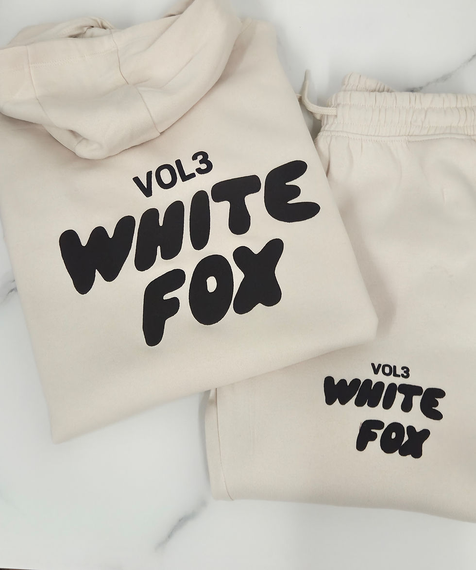 Thumbnail: WF Hooded Puff Tracksuit - Cream