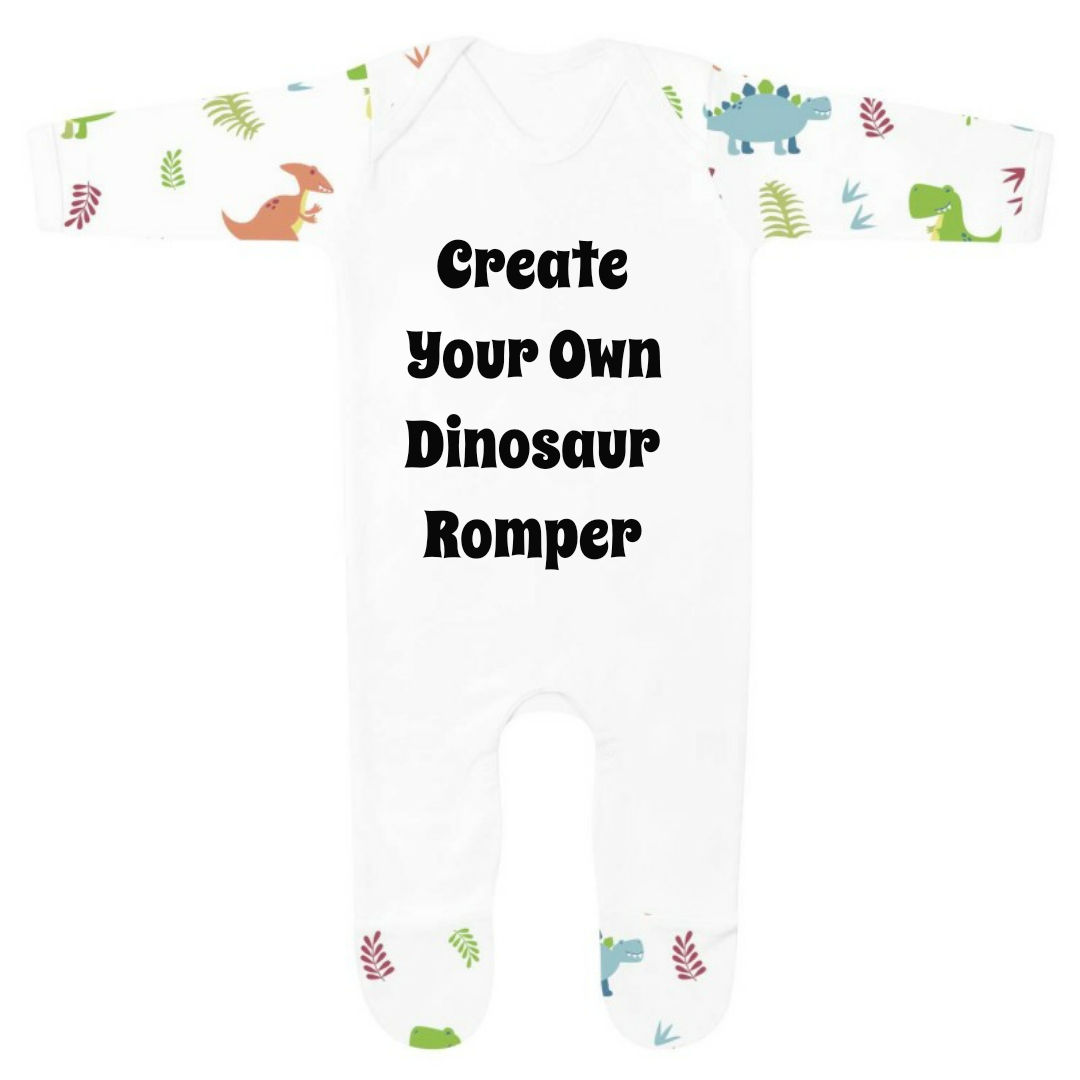 Create Your Own-Dinosaur Romper