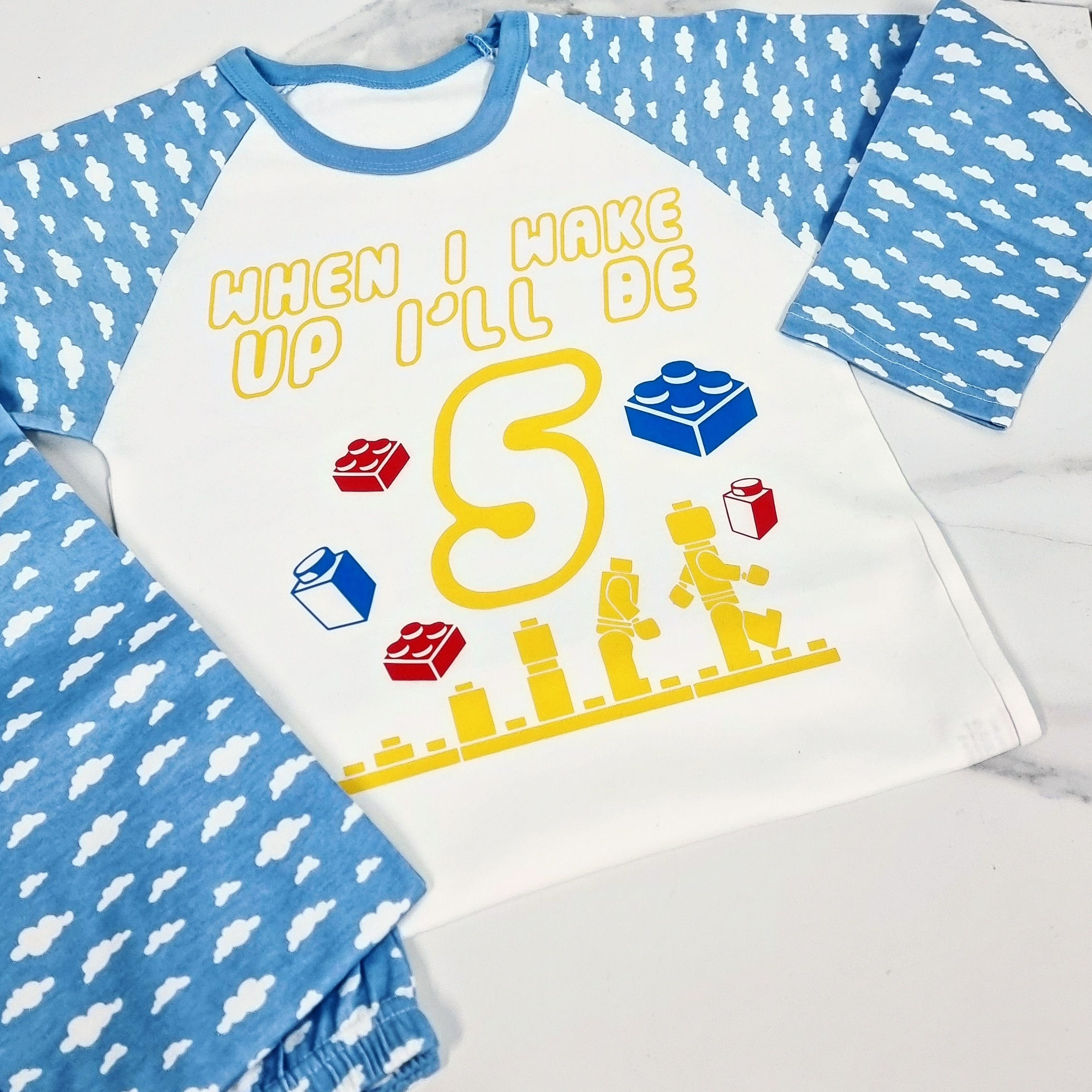 Brick theme Birthday Pyjamas