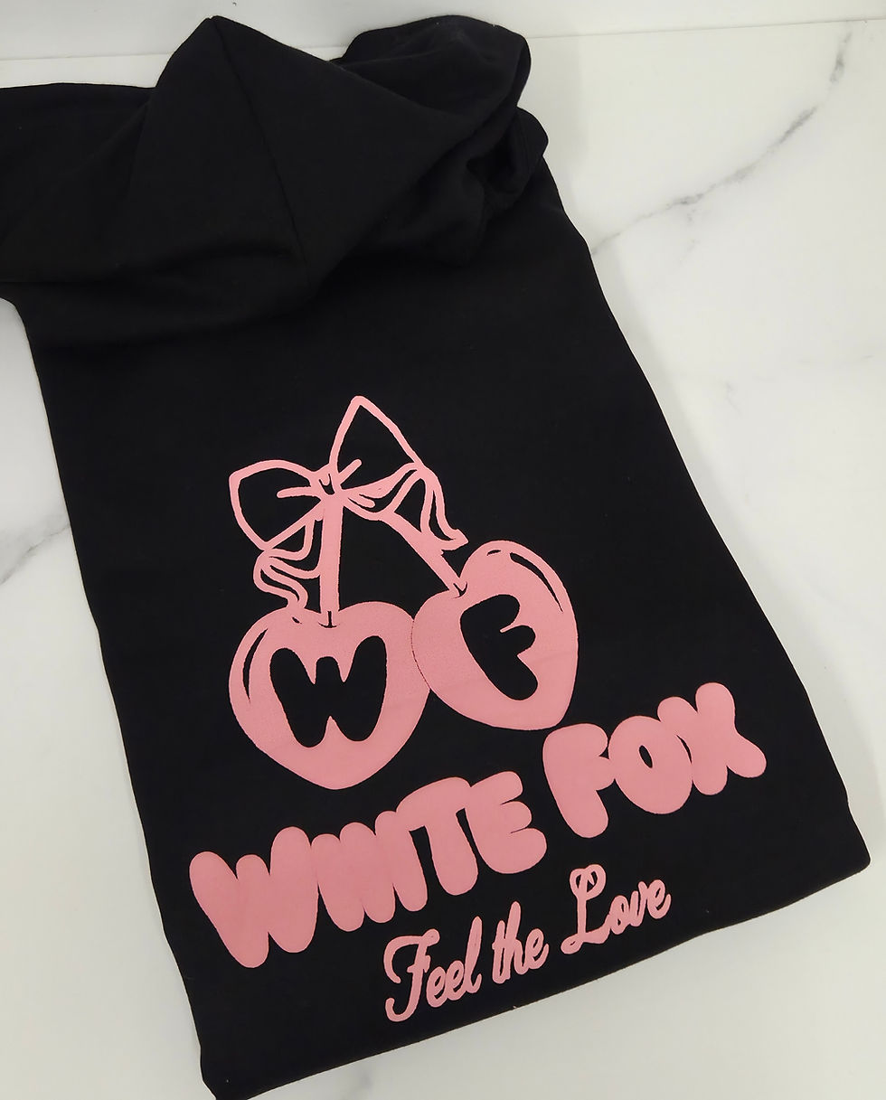 Thumbnail: WF Bow Print Hoodie -Kids