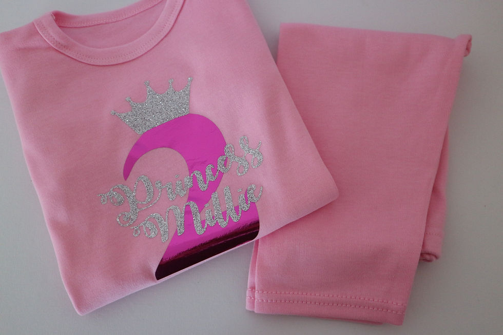 Thumbnail: Princess Birthday Pyjamas 