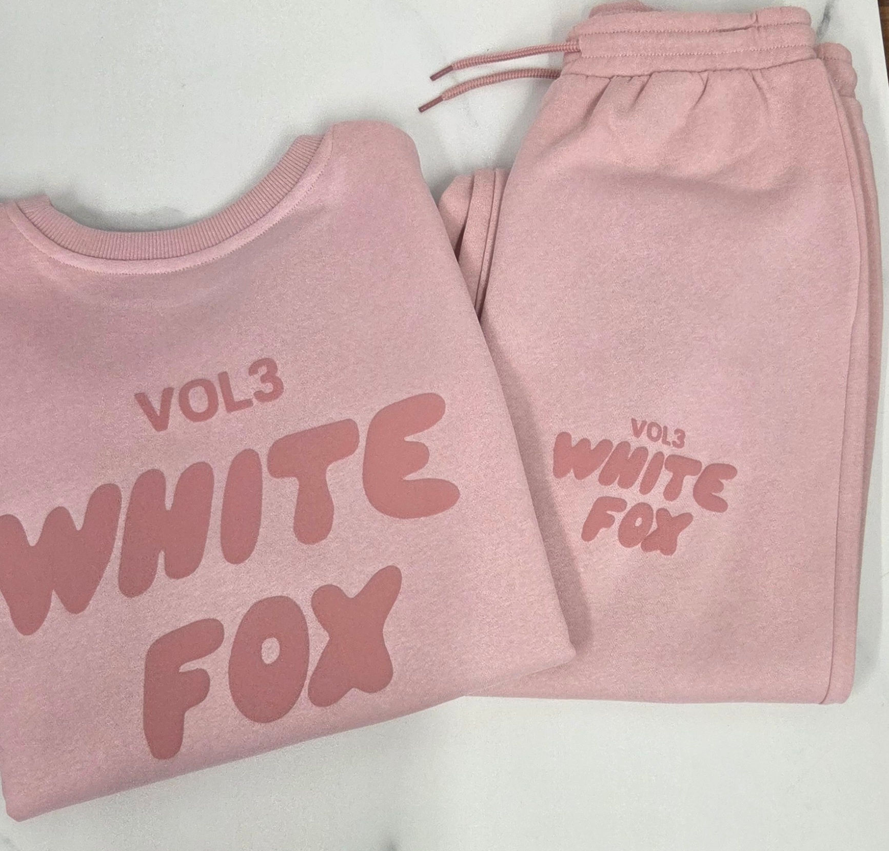 NEW WF Puff logo Tracksuit-Pink