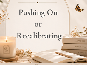 Rest: Pushing On or Recalibrating?