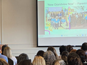 grandview kids CEO Tom McHugh at the Lansdowne Children's Centre annual general meeting 2026