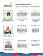 Meet your Family Advisory Council Members