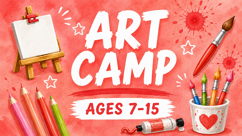 Art Camp July 13-16