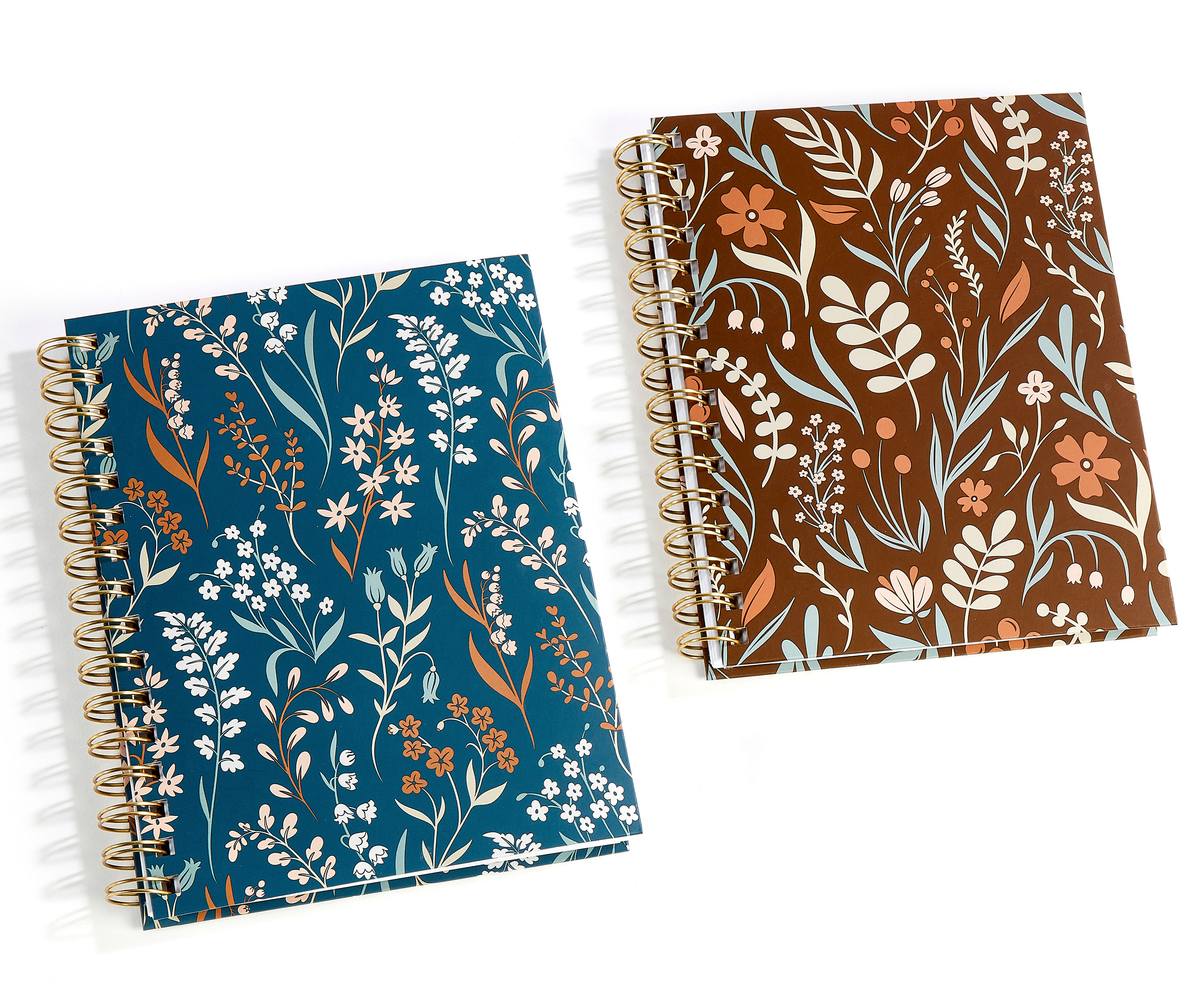 Spiral Bound Floral Journal