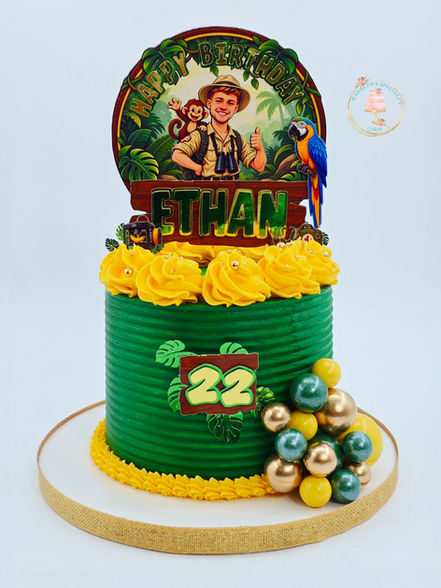 One-Tier Jungle Safari Birthday Cake
Evans GA, Augusta GA, North Augusta SC, Aiken SC, Grovetown GA, Martinez GA and Hephzibah GA