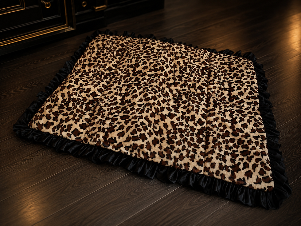 Miniature : Tapis transportable Léopard