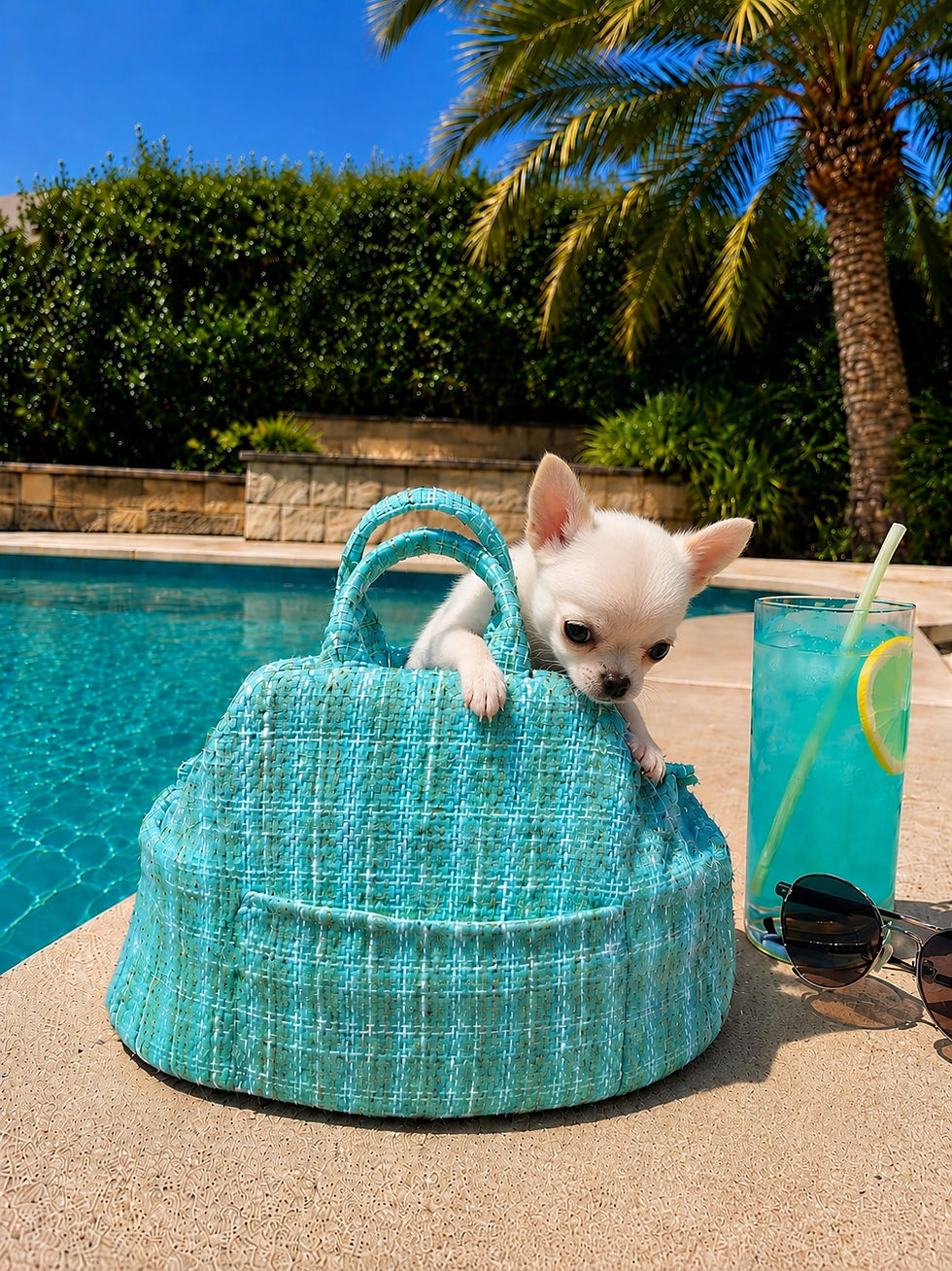 Miniature : Sac de transport Dolce Vita façon Chanel