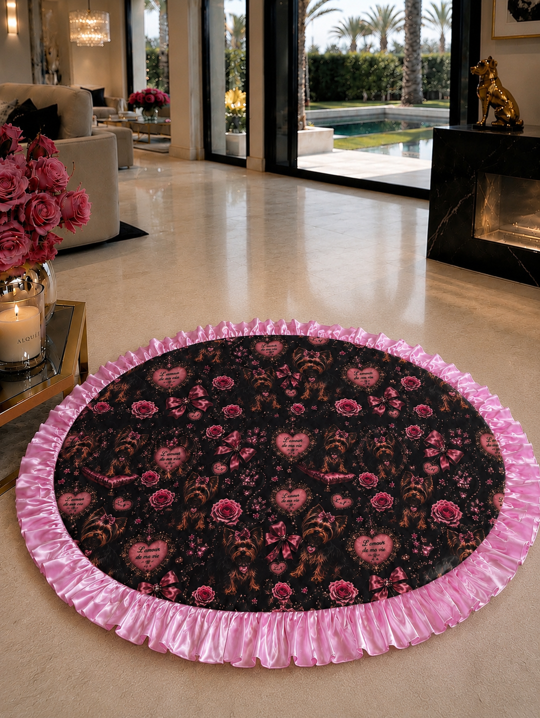 Tapis reversible collection l'amour de ma vie