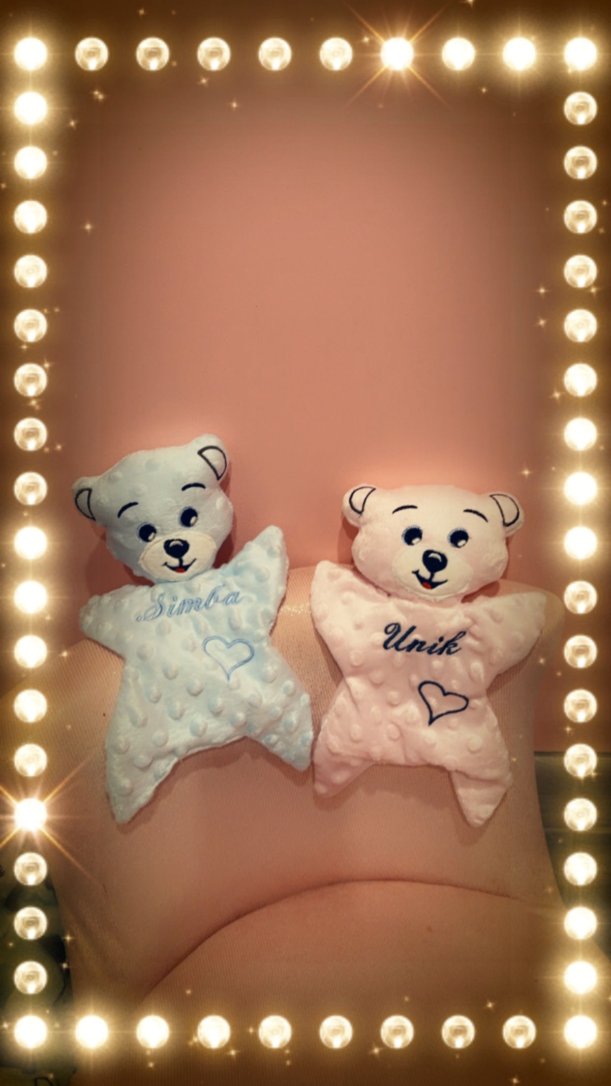 Doudou plat à personnalisé