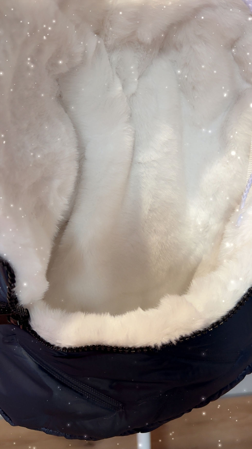 Miniature : Sac banane bleu marine / blanc
